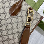Gucci Medium Tote With Interlocking G 674155 Coffee